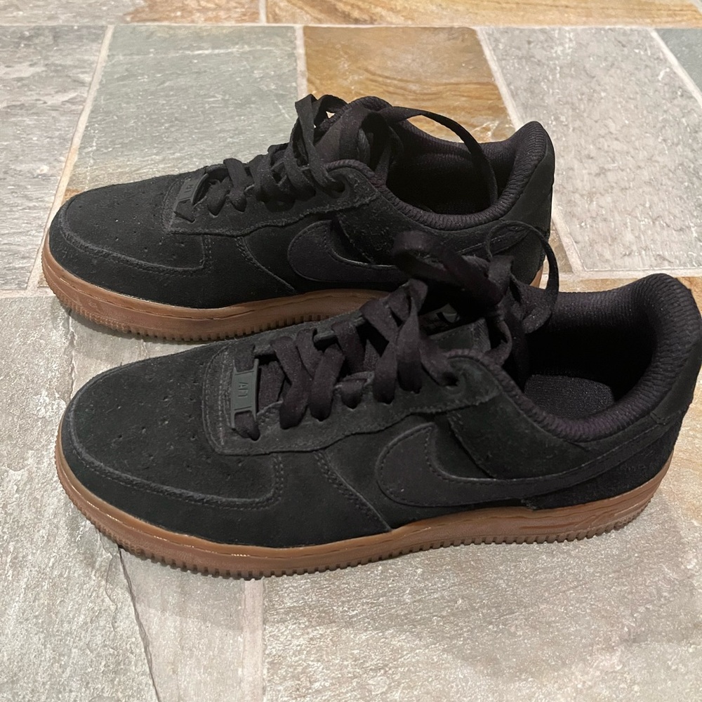 Women Black and Brown Sneakers